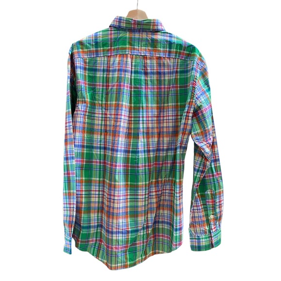 RALPH LAUREN Slim Fit 100% Cotton Plaid Men’s Shirt Size XL New With Tags NWT - Picture 7 of 11